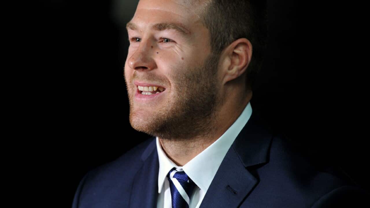NSW Blues forward Trent Merrin