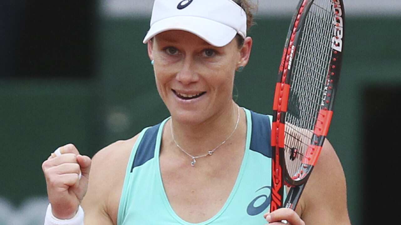 Australia's Samantha Stosur