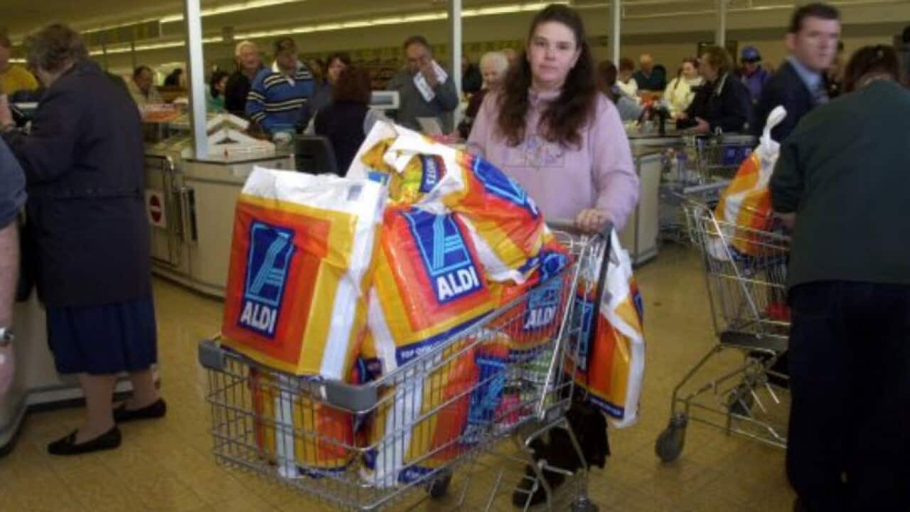Aldi customer