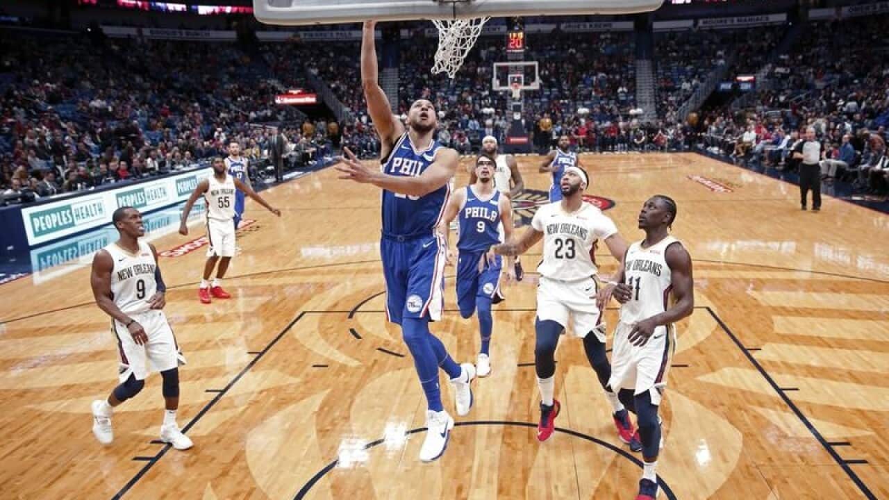 Philadelphia 76ers guard Ben Simmons