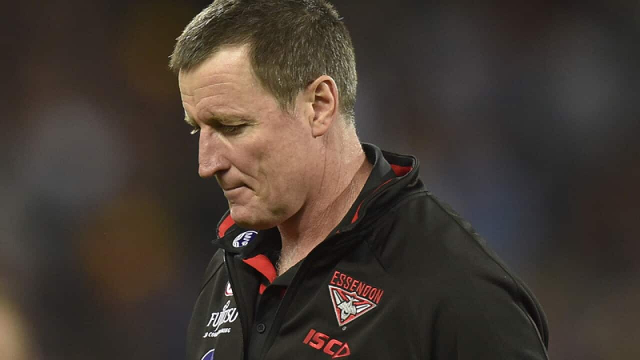 Bombers head coach John Worsfold