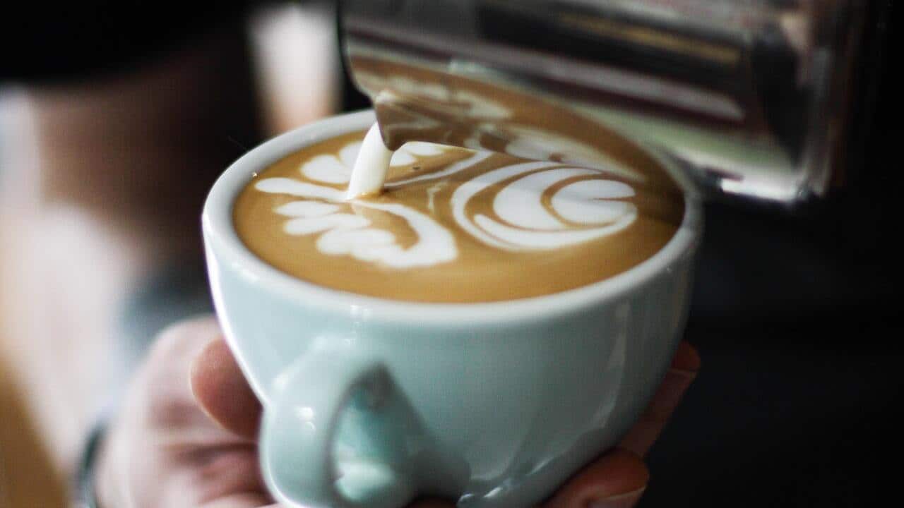 story behind the coffee, latte art