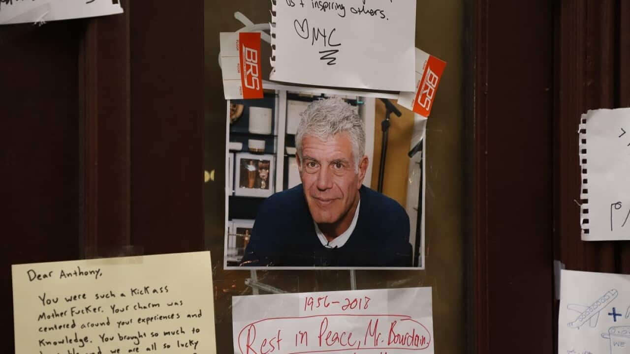 No drugs or alcohol was found in the body of Anthony Bourdain, who died earlier this month.