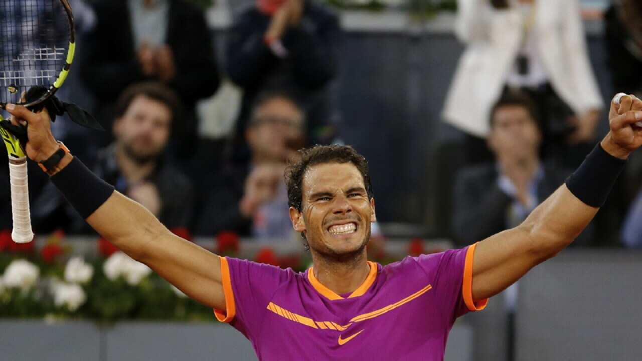 Spanish tennis player Rafael Nadal
