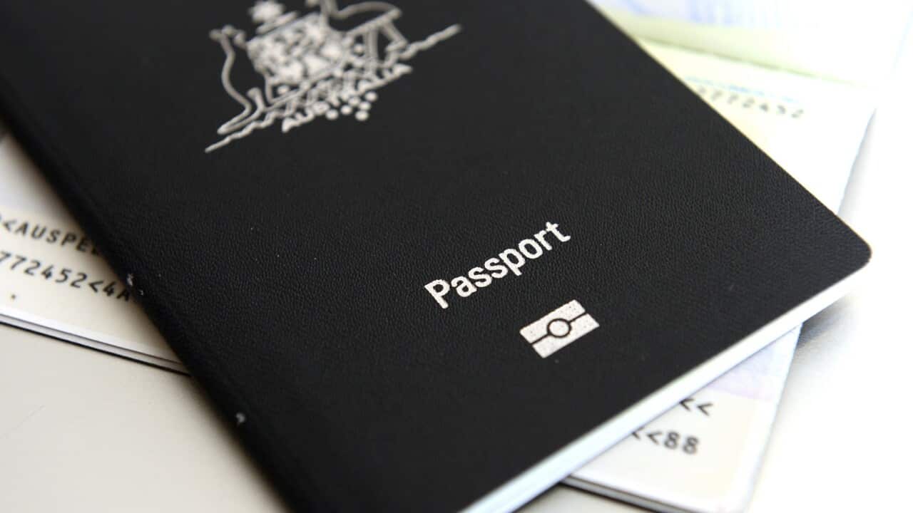 An Australian passport