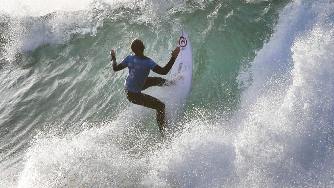 Australian surfer Nikki van Dijk