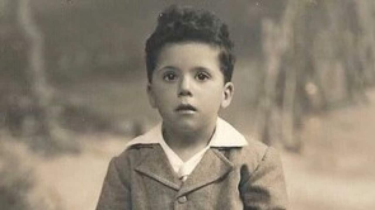 Leonardo Gulli as a child