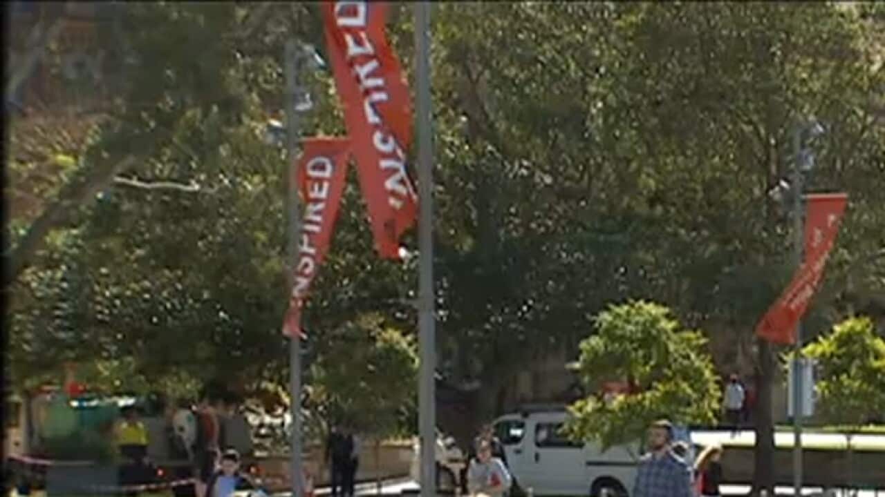 Students in a university before covid pandemic