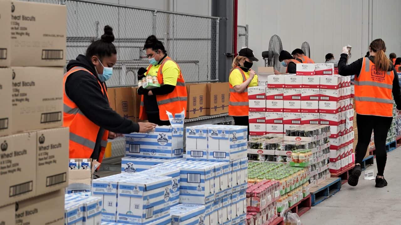 Demand for emergency food relief has spiked during the Greater Sydney lockdown.