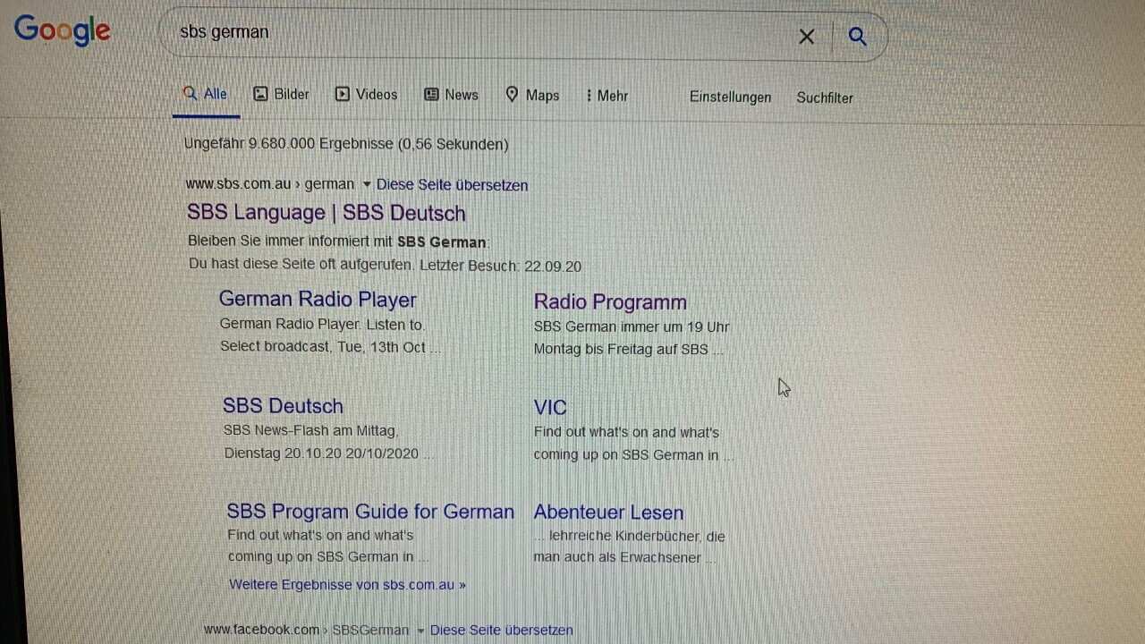 SBS German Google