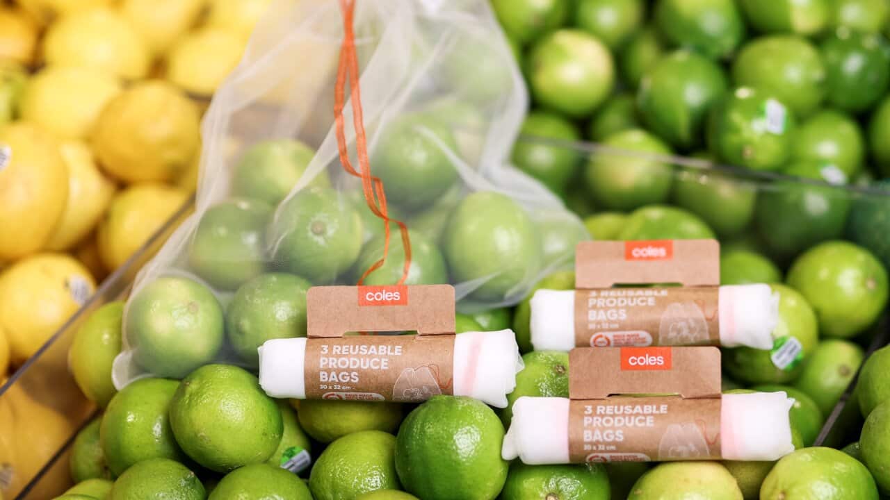 Coles will be removing single-use plastic fresh produce bags from supermarkets in the ACT from September.