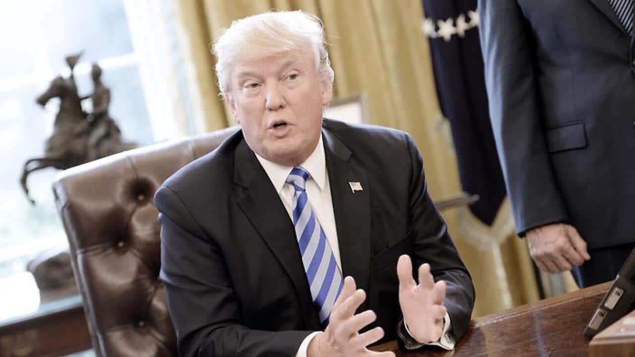 US President Donald Trump