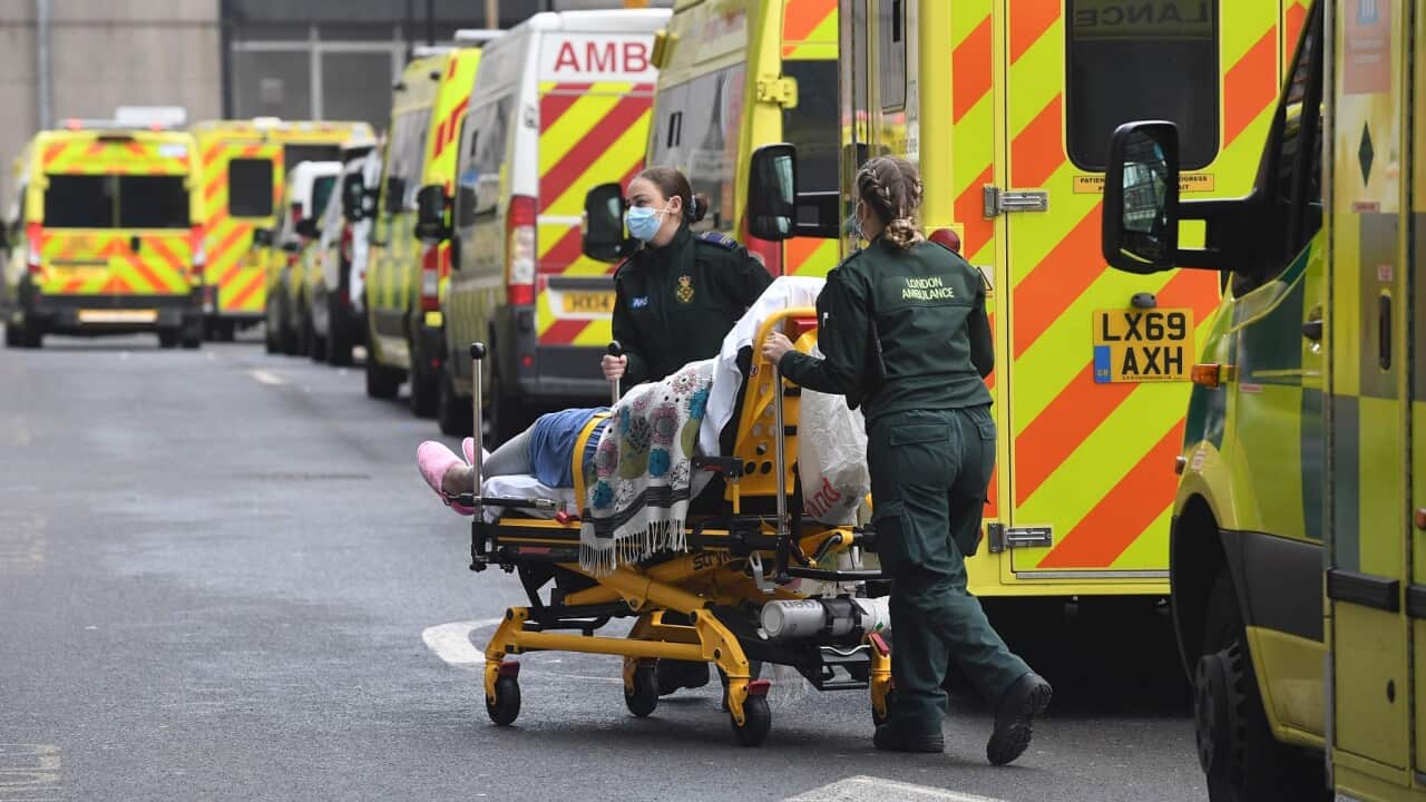Britain's NHS is under pressure after a sharp increase in hospital admissions