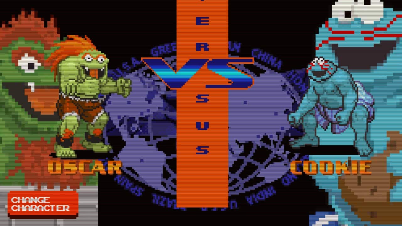 Sesame Street Fighter