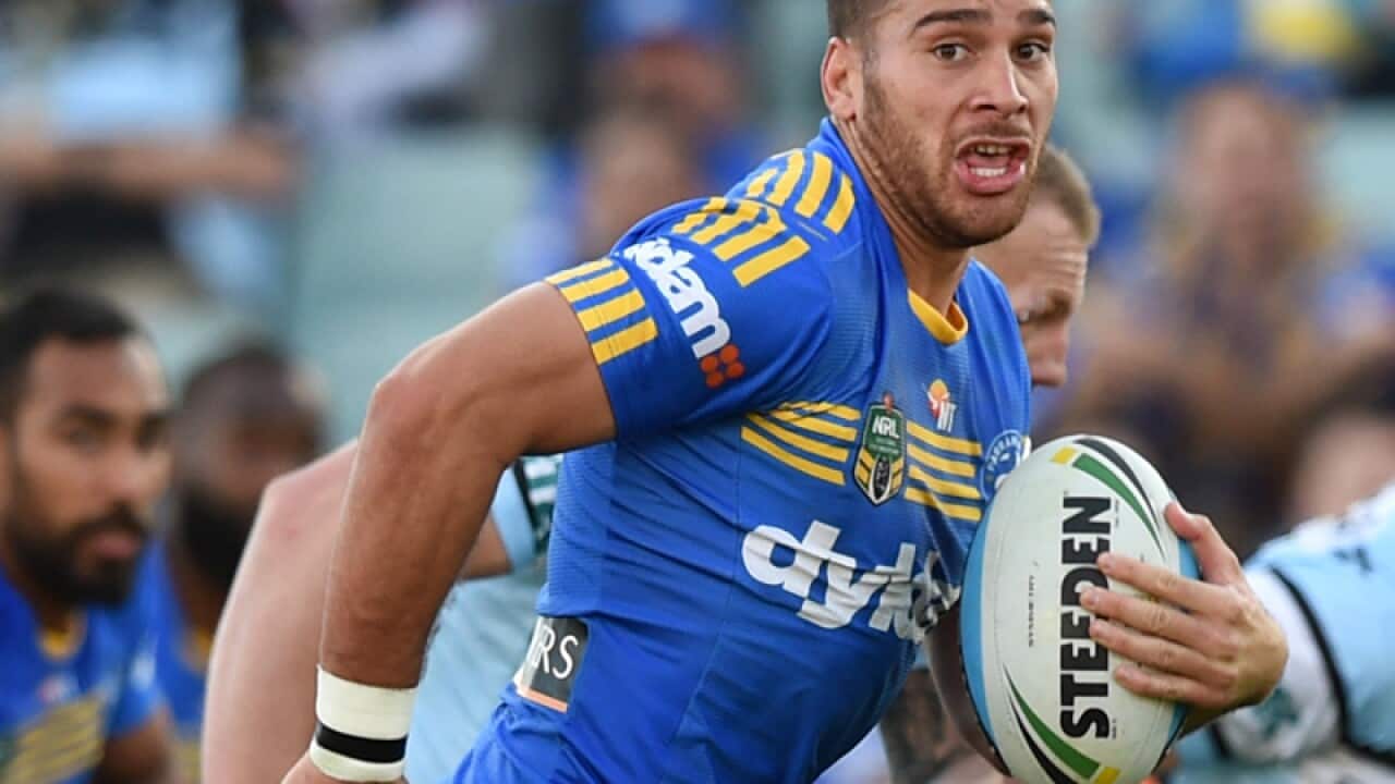 Corey Norman of the Eels.