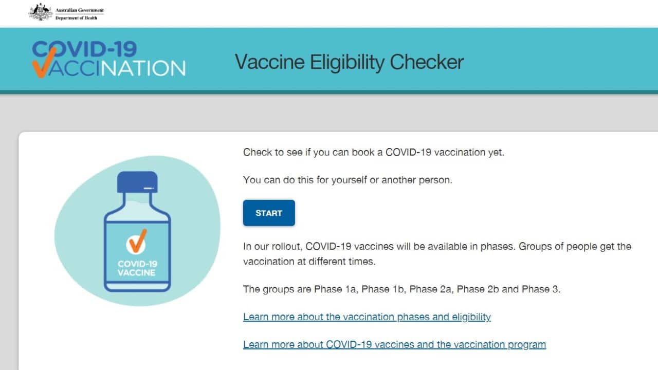 Vaccine eligibility Checker