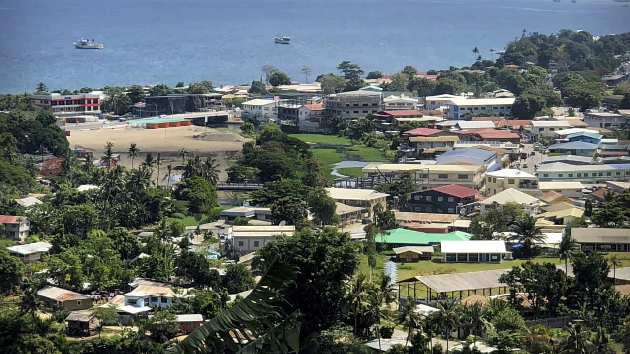 Honiara, the capital of the Solomon Islands, is seen on November 24, 2018.
