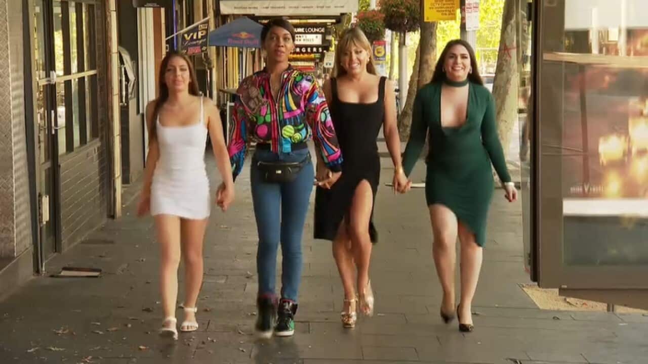 Danii Paez, Kalypso Finbar, Skye Paez and Victoria Anthony (from left) are fighting for change in Australia’s fashion industry