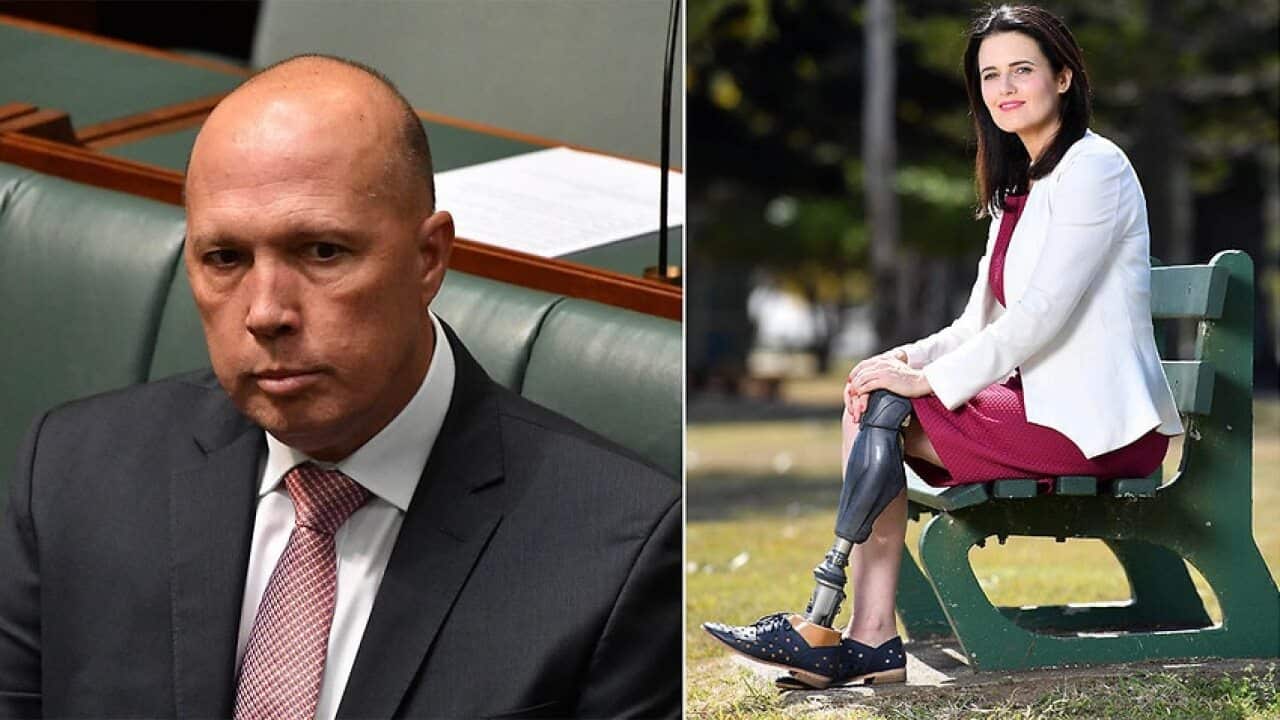 Peter Dutton and Ali France