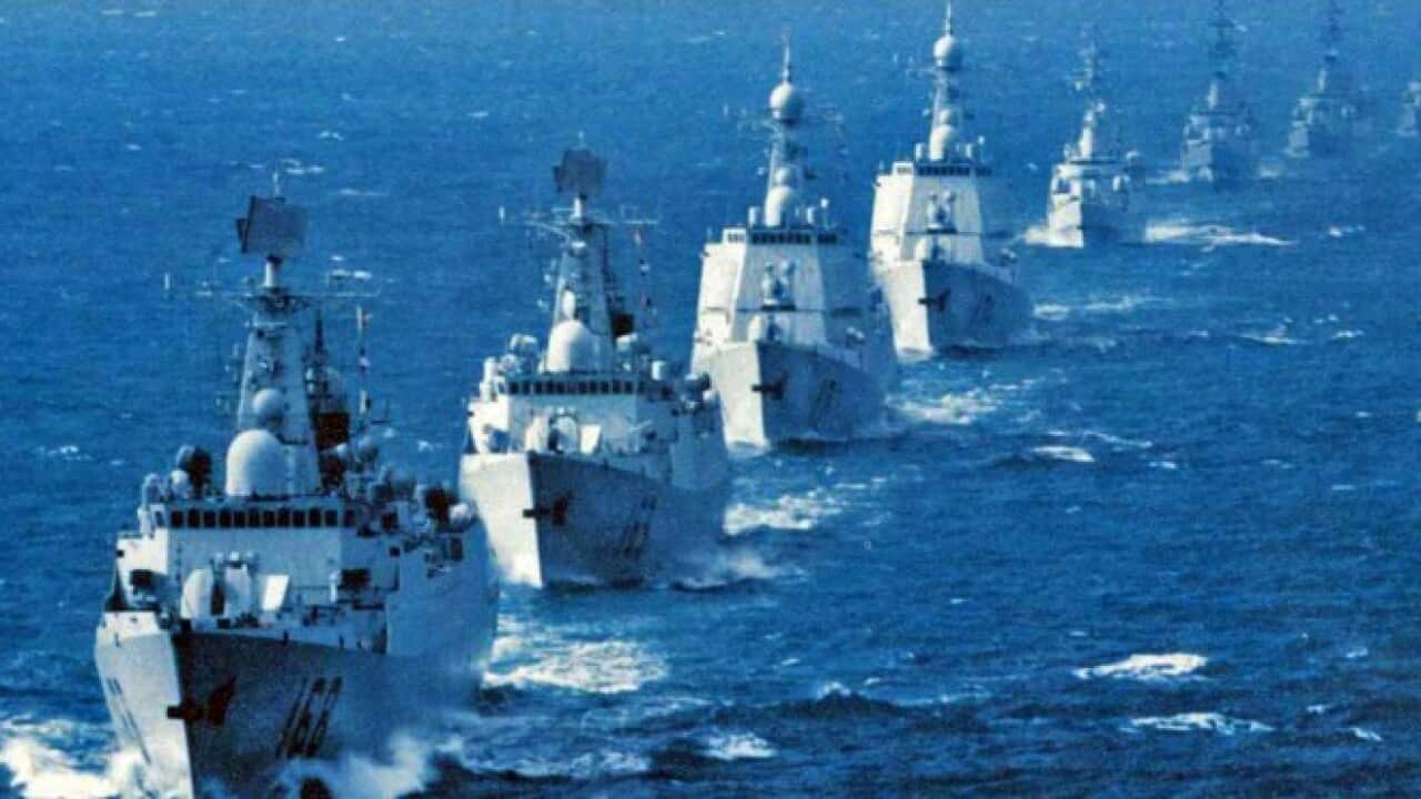 China's navy might