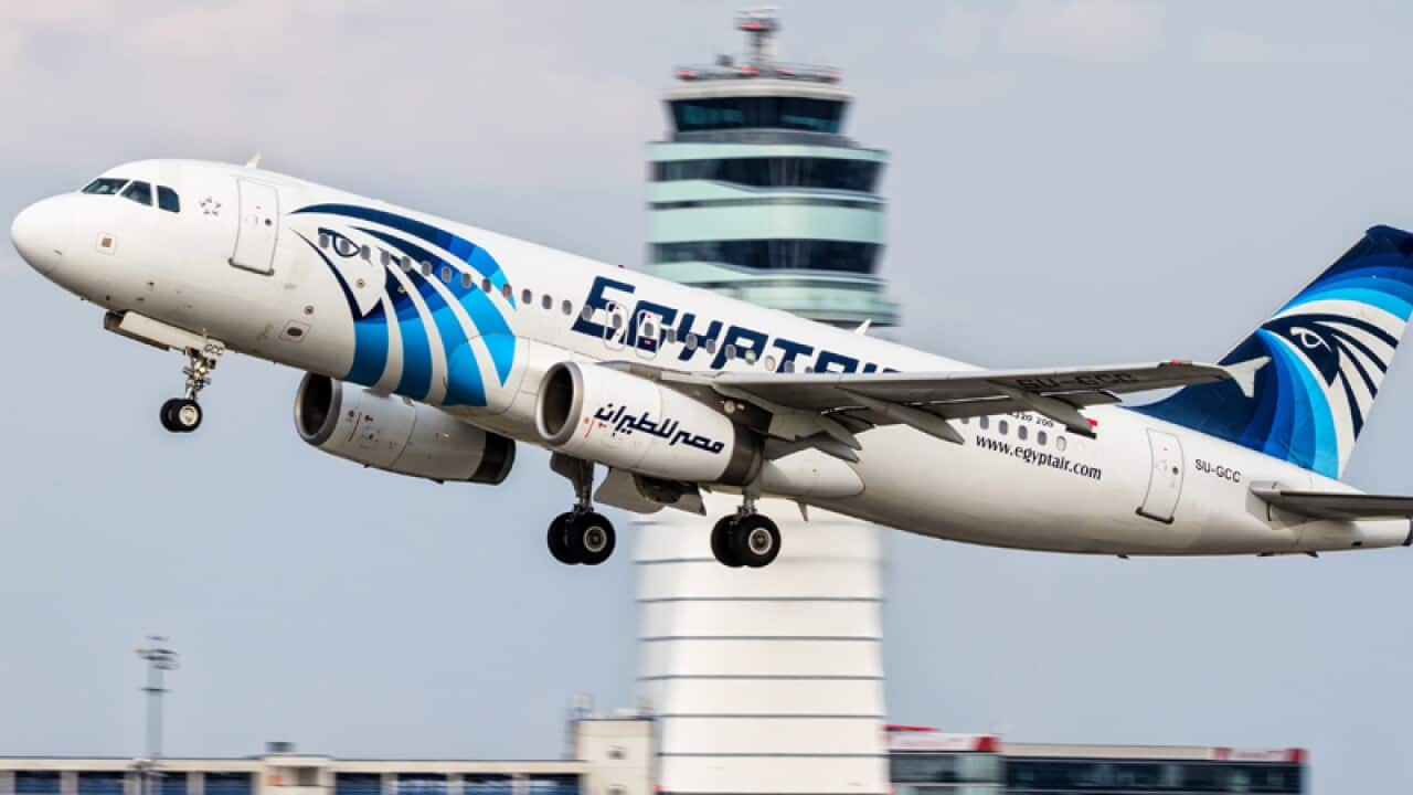 An EgyptAir Airbus A320 with the registration SU-GCC