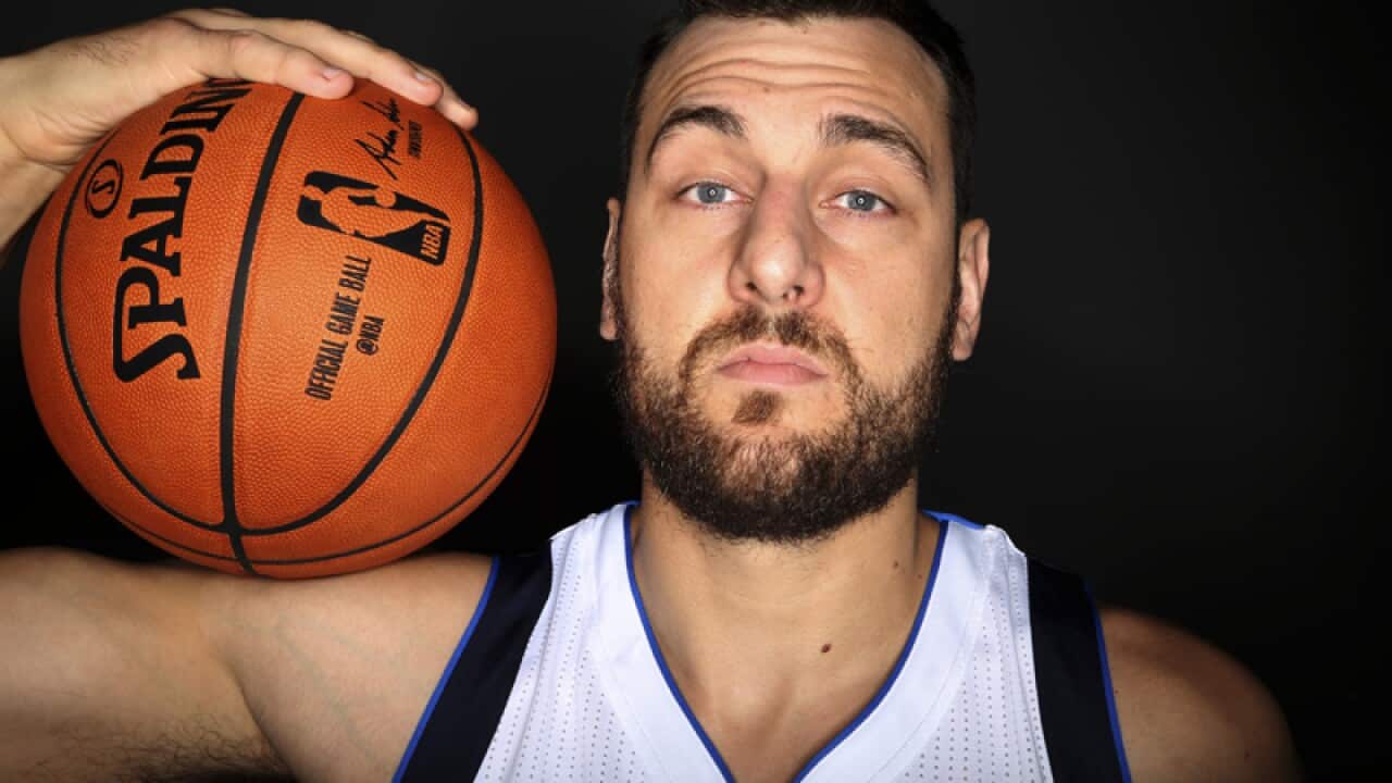 Australian star Andrew Bogut