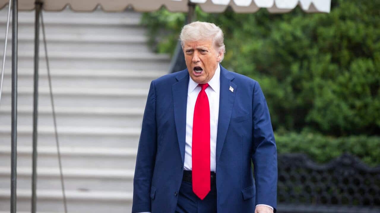 President Trump departs for G7 in Canada