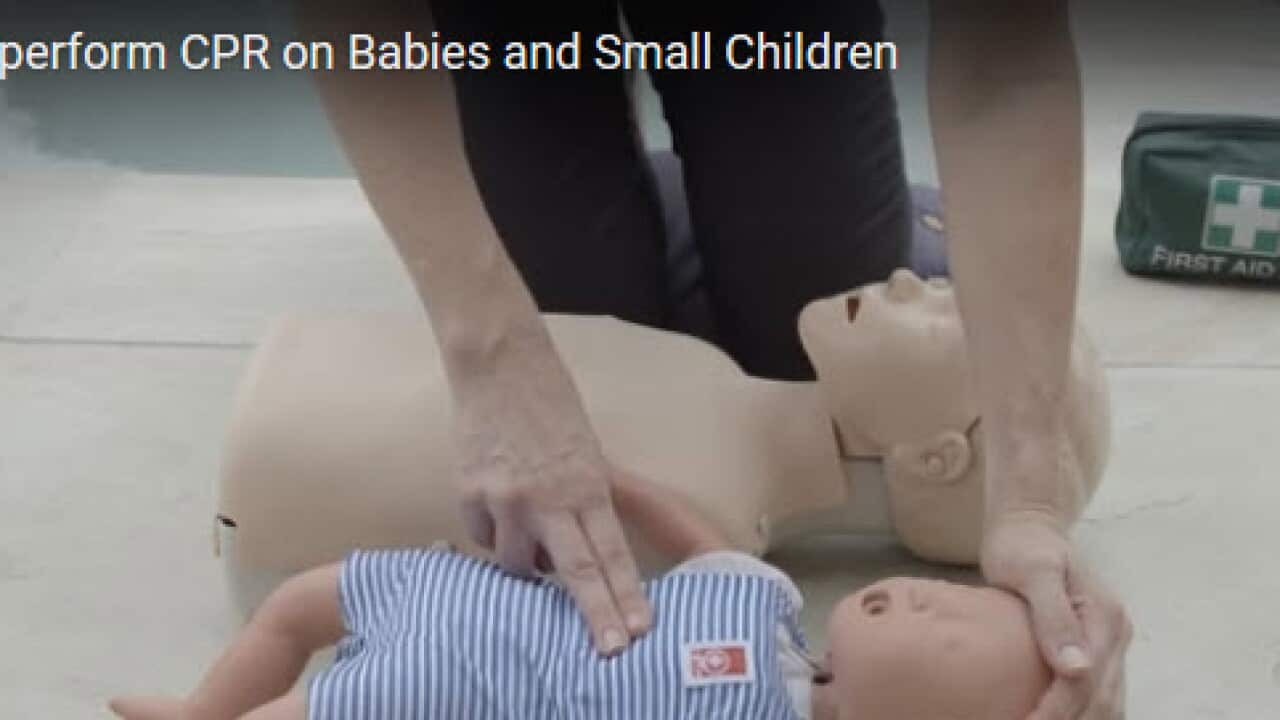 CPR on babies
