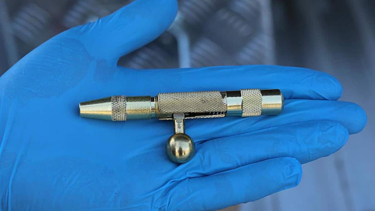 A pen-gun seized during a police investigation in Sydney's south-west