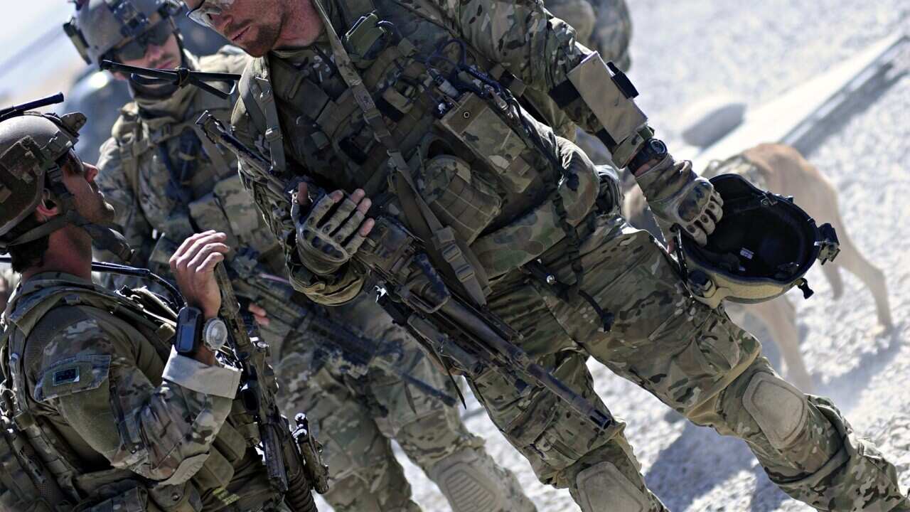 Mark Wales in Afghanistan