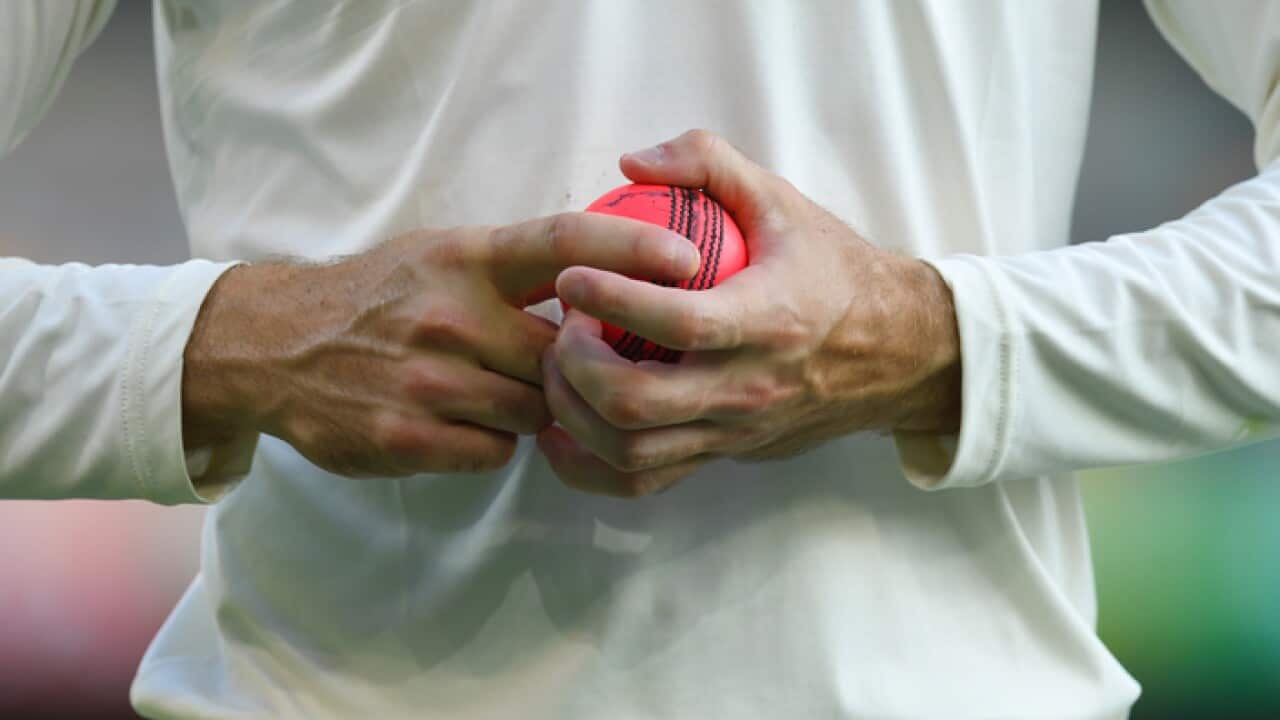 The first Test continues between Australia and Sri Lanka at The Gabba