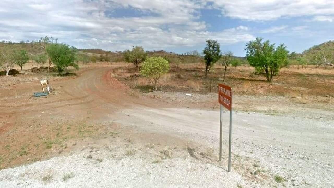 The road to remote Purnululu School in the Kimberley region of WA