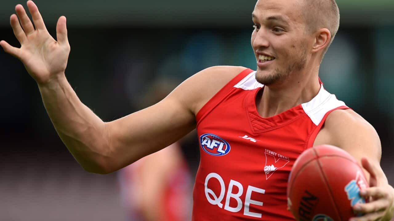 Sydney Swans premiership player Sam Reid