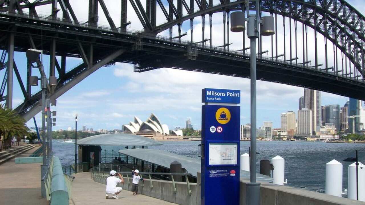 Milson Point wharf