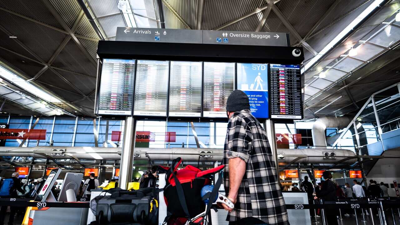 Testing times ahead at Australian airports (AAP).