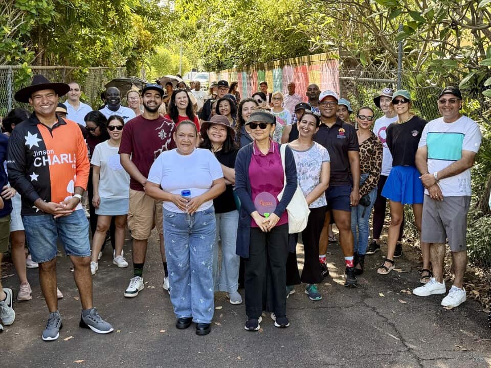 Darwin's migrant walking group (SBS-Josh van Staden).jpg