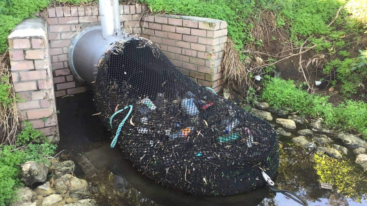 City of Kwinana has installed two drainage nets in Henley Reserve