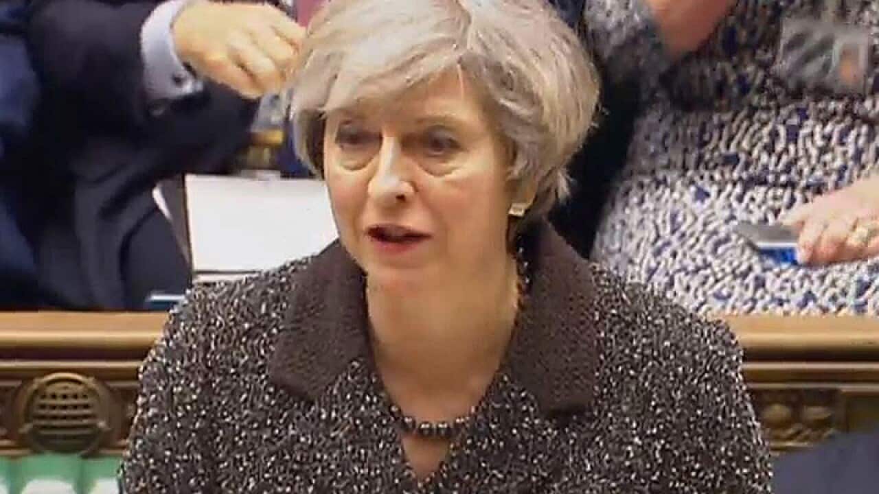 British Prime Minister Theresa May