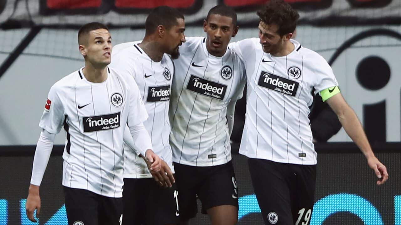 Sebastien Haller Eintracht Frankfurt Werder Bremen