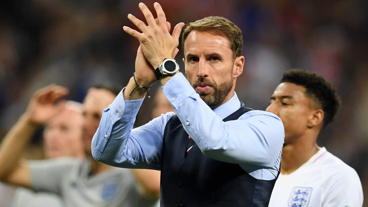 Gareth Southgate England 2018 FIFA World Cup Croatia