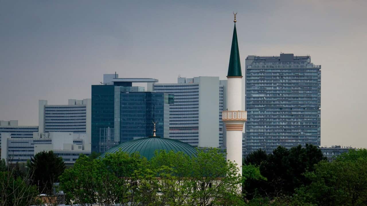 A mosque in Vienna.