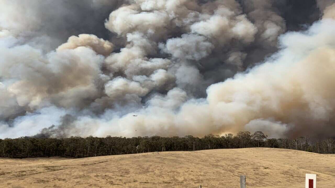 آتش سوزی شرق گیپسلند