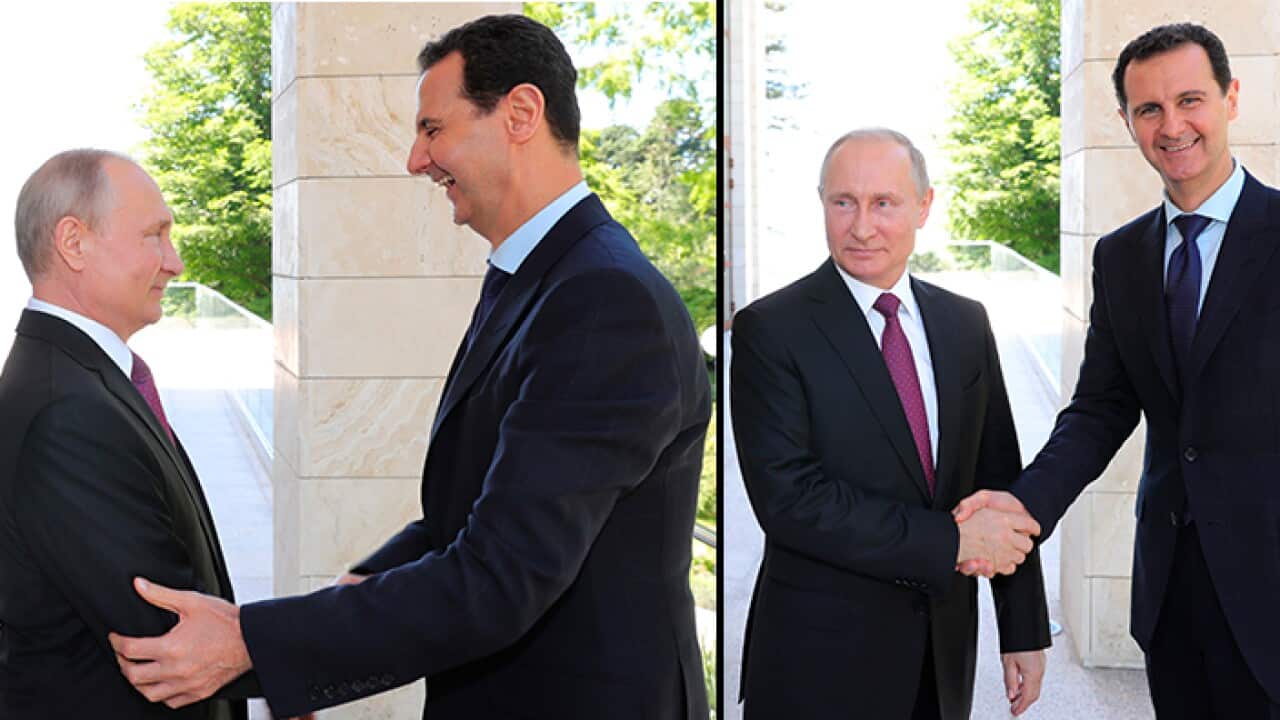 Putin, al-Assad