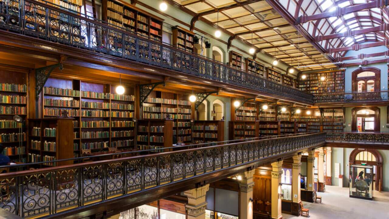 The Mortlock Wing of the SA State Library has been named in a list of the top 20 most beautiful libraries in the world.