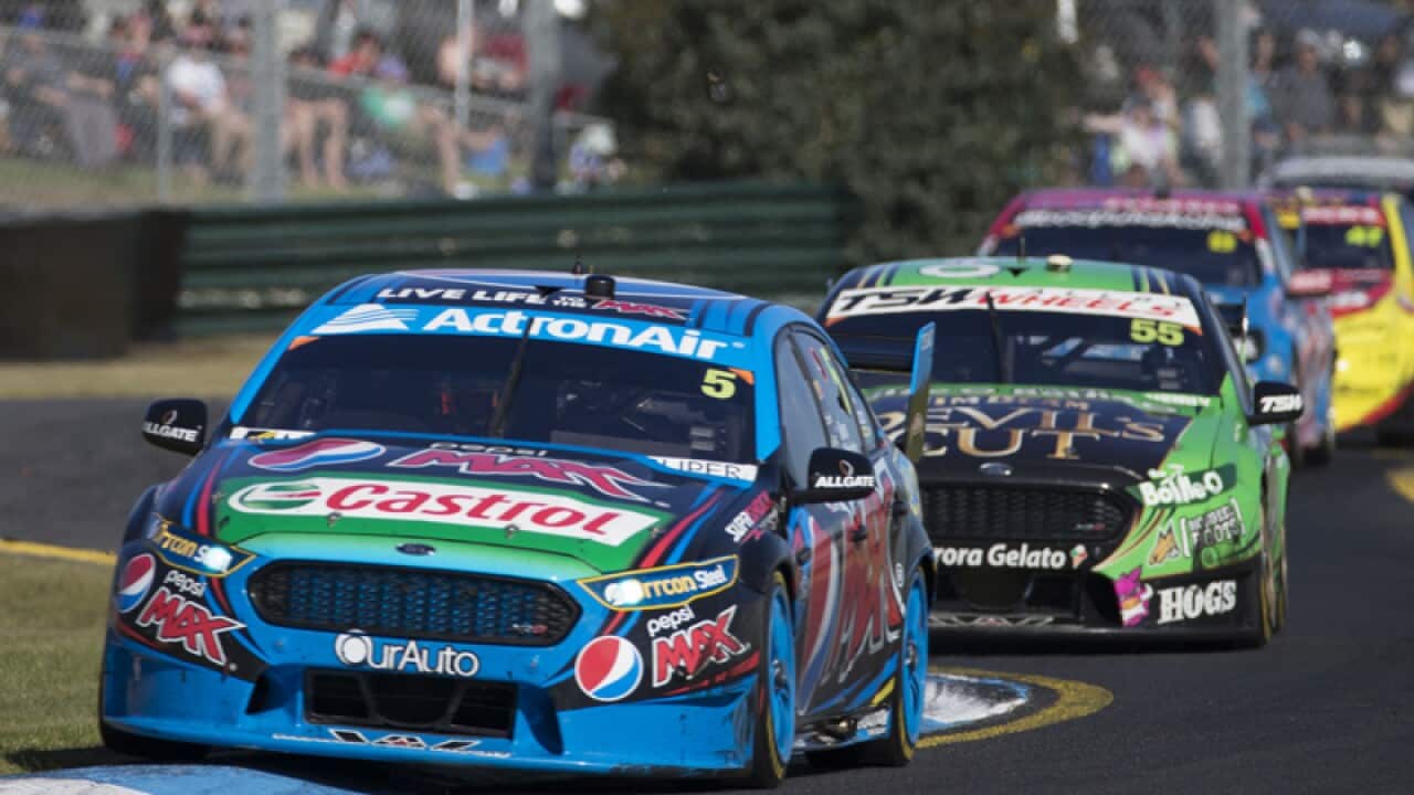 Mark Winterbottom of Prodrive Racing Australia.