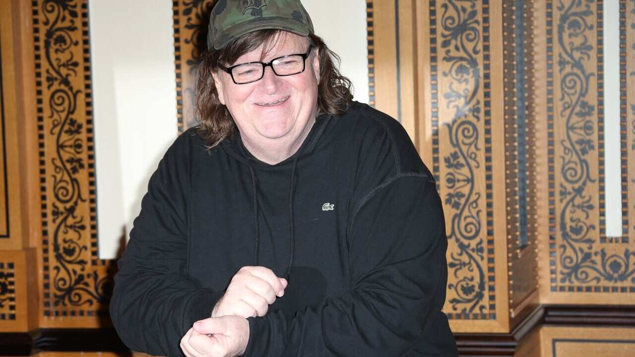 File image of film-maker Michael Moore
