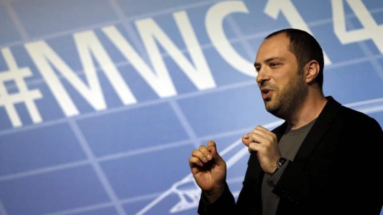 WhatsApp message app's co-founder, Jan Koum