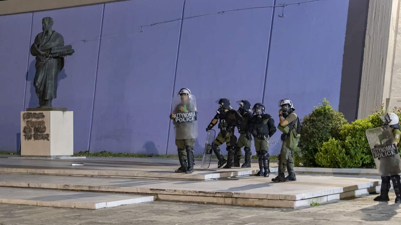 Riots Broke Out Forcing A Music Concert To Break Up In Thessaloniki