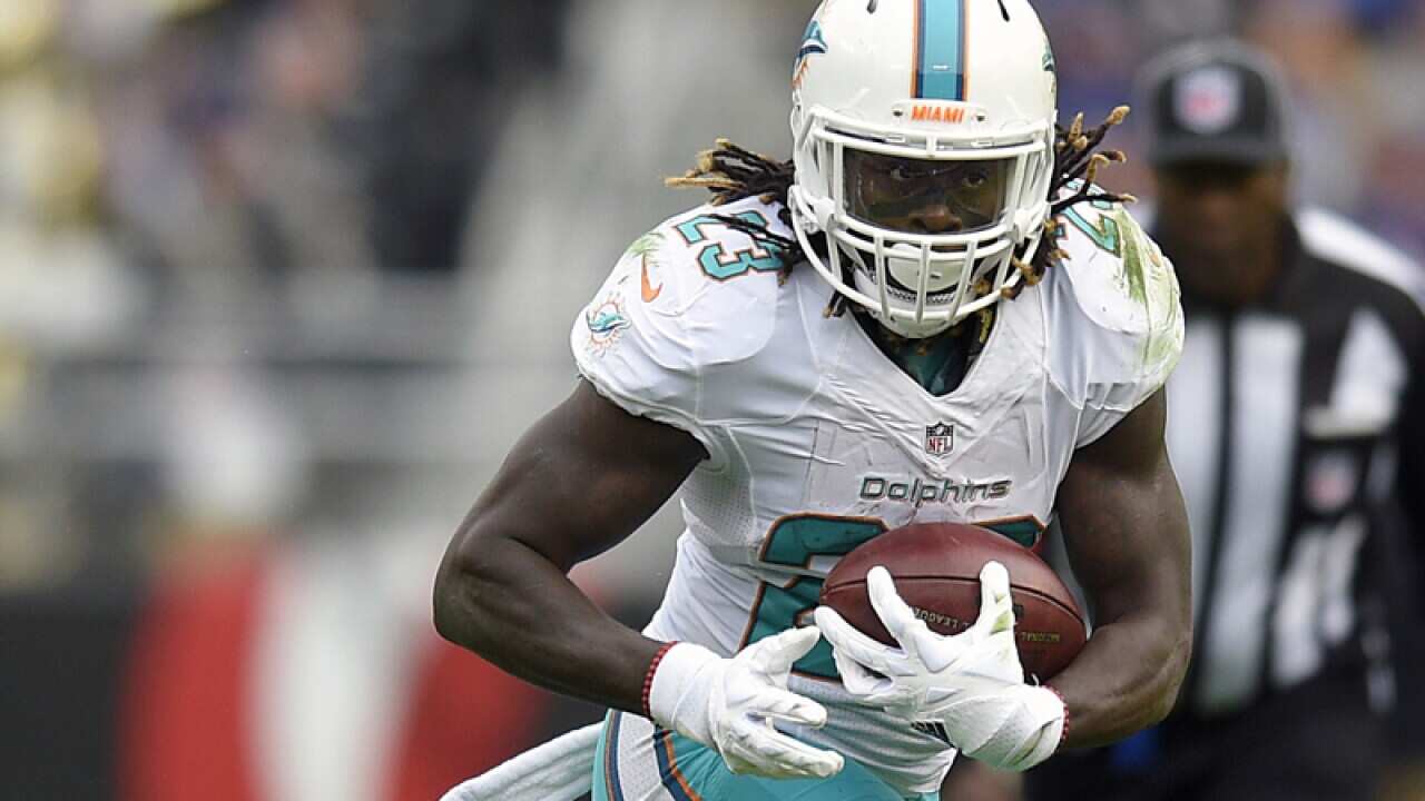 Miami Dolphins running back Jay Ajayi