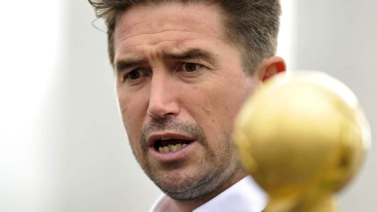 Australian soccer great Harry Kewell
